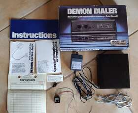 176t Zoom Telephonics Vintage Rare Demon Dialer From Inc. With Power - Model