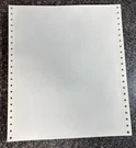 200 Sheets Continuous Fan-fold Dot Matrix Tractor Feed Printer Paper 9.5X11 Inch. Fixed Price $9.00.