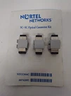 Lot Of 3PCS Nortel Networks NTCC99AC A0742095 Optical Connector Kit. Fixed Price $44.95.