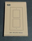 2N Ip Verso -2M Flush Frame Black. Fixed Price $54.19.