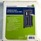 New Leviton 476TL-T12 Eb Telephone Input Distribution Panel. Fixed Price $60.00.