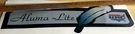 Aluma-lite Holiday Rambler Vintage Trailer Repro Decal Canned Ham 19". Fixed Price $73.00.