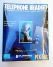 Telephone Headset Plantronics PLX-500 Lightweight Factory Sealed. Fixed Price $51.19.