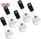Box Of 5: White Universal Clip For Vocera Communications Badge B3000. 230-01985. Fixed Price $39.24.