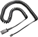 Plantronics Coil Cord To Qd Mod Plug U10 26716-01 PL-85R38AA. Fixed Price $99.99.
