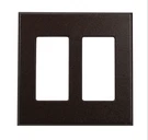 Two Gang Faceplates Lightolier Controls COM-FP2 Brown Wall Pack Of. Fixed Price $11.99.