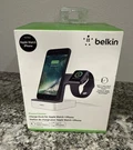 Belkin Powerhouse Charge Dock Apple Watch Iphone -F8J200TTWHT White New. Fixed Price $31.99.