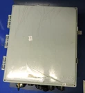 Integra IP-66 Hinged Enclosure W/ Locking Latch Cover 12 Fiber Cable Mounts. Fixed Price $40.00.