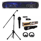 Peavey Ipr 2-CHANNEL Lightweight 2000W Power Amplifier +MSP1 Mic System. Fixed Price $679.99.