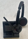 Plantronics Savi W8220 Headset With Microphone W/ Charging Base. Fixed Price $36.00.