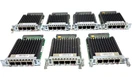 Lot Of 7 -cisco Systems VIC2-4FXO Voice Network Card Missing Screws. Fixed Price $153.00.
