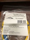 Atp GBLCC-D1-01 Fiber Optic Patchcord (lot Of 2). Fixed Price $20.00.