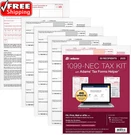 1099 Nec 2025, 4-PART Kit 50 Recipients, Includes 1096 Forms, Quickb. Fixed Price $22.79.