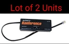 Lot Of 2 Konexx Konference Konnector Analog-to-digital Adapter W/power. Fixed Price $69.99.