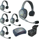Eartec HUB5S Ultralite & Person System W/ Single Headsets. Fixed Price $1425.00.