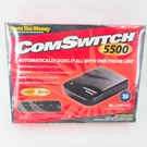Command Communications Comswitch 5500 Phone Fax Modem 3-PORT Call Sealed. Fixed Price $39.99.