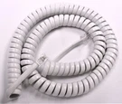 5-PACK Lot Handset Cord Panasonic Kx DT300-SERIES Phone DT343 Bright White 12FT. Fixed Price $16.99.