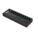 10 Channel Stereo Mono Line Audio Mixer 6.35MM Input Output Trs/ts Jacks. Fixed Price $36.23.