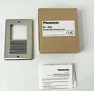 Panasonic KX-A402 Stainless Steel Doorphone Fascia / New. Fixed Price $21.00.