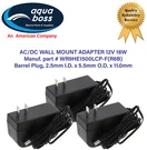 Wall Plug Transformer Adapter Ac/dc Barrel Connector 12 Volt 18 Watt Lot Of 3. Fixed Price $13.89.