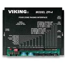 Viking Electronics ZPI-4 Four Zone Paging Interface (ZPI4). Fixed Price $363.06.
