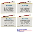 Kastar Headset Battery For Plantronics CS50USB CS50-USB CS-55 CS55H. Fixed Price $5.99.