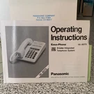 New Box Vintage Retro Panasonic Easa-phone VA-8075 Sungle Line Untested. Fixed Price $48.75.