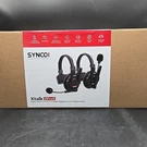 Synco Audio Xtalk Xpro 5-PERSON Wireless Intercom System W/5X Single-ear Headset. Fixed Price $444.99.