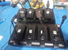 Shure MXWNCS8 8-PORT Charging Station W/ 4X MXW8 Z10 Microphones. Fixed Price $250.00.