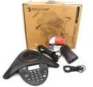 New, Open Box Polycom Soundstation Conference Phone 2201-16000-001. Fixed Price $32.50.