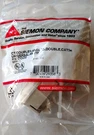 Siemon CT-C5-C5-02 Cat 5E Angled, Double Coupler- Upc: 700416293583 White. Fixed Price $7.99.