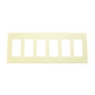 Lightolier Controls COMFP6I Compli Faceplate, Multi-gang, 6-GANG, Ivory. Fixed Price $64.99.