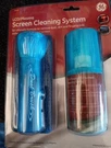Ge 72557 Lcd Plasma Tv Screen Cleaning System Spray & Anti Static Dust Brush Nip. Fixed Price $23.99.