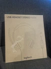 Logitech Wired Usb Over Ear Headset Microphone Stereo H650E Black Wideband Audio. Fixed Price $40.00.