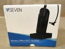 V7 Wireless Office Dect Headset HSW100-1N New. Fixed Price $29.99.