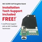 Nec SL2100 Voip Daughter Board BE116500 New. Fixed Price $265.95.