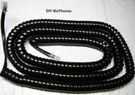 2-PACK Handset Cord Panasonic Kx Ut-series Phone UT248 UTG200 Black Long 25FT. Fixed Price $15.49.