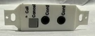 Jeron 6123 Dual Patient Station Single Gang Nurse Call Plate **stronger Design. Fixed Price $19.99.