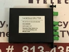 Montclair Fiber Optics M-TD-H-01X04-32-M-ASC/ASC 1X4 Module Splitter. Fixed Price $23.50.