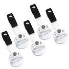 Box Of 5: White Universal Clip For Vocera Communications Badge B3000. 230-01985. Fixed Price $36.88.