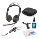 Poly Blackwire 5220 Stereo Usb-c Headset With To Usb-a Adapter Bundle. Fixed Price $112.95.