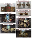 Lot Of 28 Square Overload Relay Thermal Units - Various Sizes. Fixed Price $174.99.