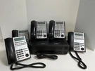 Nec SL1100 System Package Set Up (4X8X4) With Voice Mail And 5 Phones!. Fixed Price $449.00.
