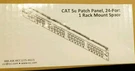 Icc Cat 5E 24 Port Data Patch Panel Rack Mount 6+ Nib. Fixed Price $58.85.