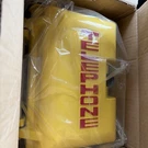 Allen GB90H-XX 04 Yellow Tel-phone Enclosure. Fixed Price $189.99.