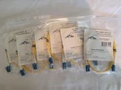 Lot Of 6 Allen Tel GBLC2-D1-01 Fiber Optic Patchcord 9/125 2.0MM 1M Each. Fixed Price $58.99.