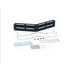 Commscope Systimax 48-PORT Panel W/termination Manager 1100AGS3-48 760066571. Fixed Price $175.00.