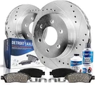 6-LUG Rear Brake Pads Rotors For 2002-2009 Chevrolet Trailblazer. Fixed Price $155.95.