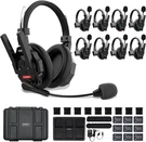 Synco Xtalk XPRO9 Full Duplex Wireless Headset Intercom System 2.4GH 500M/1640FT. Fixed Price $899.00.