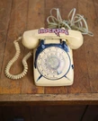 Vintage Radio Station Telephone Rotary Dial Automatic Electric Mid Century. Fixed Price $59.99.